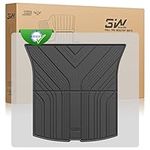 3W Boot Liner Fit For NEW Tesla Model Y 2025 2026 Juniper, Odorless Dog Friendly Heavy Duty Car Mats, Custom Fit Model Y Juniper, Waterproof Non Slip Trunk Mats Easy to Install Tesla Accessories