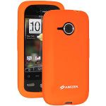 Amzer Silicone Skin Jelly Case for Verizon HTC DROID Eris - Orange