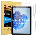 SPARIN [2 Pack] Screen Protector Compatible with Microsoft Surface Go 3 / Surface Go 2 / Surface Go (2021 / 2020) 10.5 Inch, Tempered Glass, High Responsive