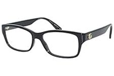 Gucci Web GG0716O 001 Eyeglasses Women's Black Full Rim Optical Frame 53mm, Black, Lens-53 Bridge-16 B-37.2 Temple-140