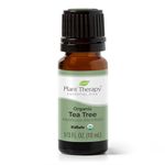 Plant Therapy USDA Certified Organic Tea Tree (Melaleuca) Essential Oil. 100% Pure, Undiluted, Therapeutic Grade. 10 ml (1/3 oz).