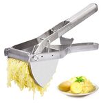 Potato Ricer, CUGLB Food-grade Stainless Steel Potato Ricer and Masher, Heavy Duty Commercial Manual Potatoes Presser for Creamy Mashed Potatoes and Juice