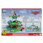 Mattel Disney Pixar Cars Mini Racers Advent Calendar, 25 Surprises Include 4 Mini Toy Cars & Reconfigurable Playset