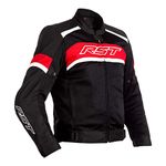 RST 2368 Pilot CE Textile Jacket - Black/Red/White