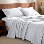 Bare Home Flannel Sheet Set 100% Co