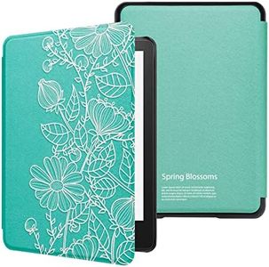 WALNEW Case Cover for 6.8” Kindle Paperwhite 11th Generation 2021- Premium Lightweight PU Leather Book Cover with Auto Wake/Sleep for Amazon Kindle Paperwhite 2021 Signature Edition E-Reader