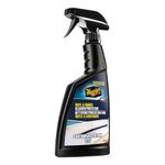 Meguiar's M5716 Marine/RV Vinyl & Rubber Cleaner & Protectant, Boat Vinyl Cleaner & Protectant, Revitalize Plastic and Rubber with an Easy-to-Use Non-Greasy Formula, 16 Oz Spray Bottle