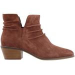 Cole Haan Women's Alayna Slouch Bootie Ankle Boot, Cherry Mahogany Suede, 8.5