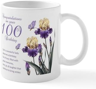 CafePress 100Th Birthday Lily Gift Mug Mugs 11 oz (325 ml) Ceramic Coffee Mug