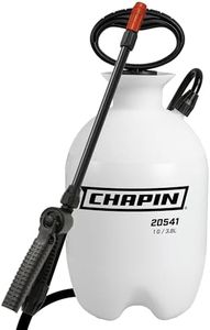 Chapin International 20541 1 Gallon Lawn & Garden Multi-Purpose Sprayer with Foaming and Adjustable Nozzles, Made in The USA, 1-Pack, Translucent White