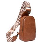 PALAY® Women Cross-Body Chest Bag Phone Bag Pure Color PU Bag for Women Shoulder Bag with Adjustable Strap Sling Bag for Women, Shoulder Bag for Daily Commuting, Travel Bag