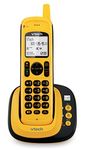 VTech DS6161 Dect_6.0 1-Handset Landline Telephone,Yellow