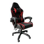 Millhouse Sport Desk Chair Adjustable Office Gaming Racing Chair Lumbar and Head Pillow Chair X3577 - Red