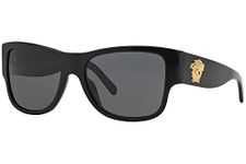 Versace VE4275 - GB1/87 Sunglasses Black w/Grey Lens 58mm