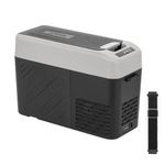 Alpicool KCF15 15L Compressor Car Refrigerator Portable Freezer for Cars, Trucks, Compact Camping Fridge 12/24V DC Cool Box for Travel, Road Trips, Food & Drinks, Lightweight Design