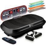 LifePro Waver Vibration Plate – Full Body Workout Fitness Machine – Black