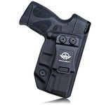 Taurus G3C Holsters, Taurus G2C Holster IWB Kydex Holster For Taurus G3C 9mm / G2C 9mm G2S / Millennium PT111 G2 / PT140 9mm Case, Inside Waistband Concealed Holster Taurus G3C 9mm, Black, Right Hand