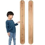 Wooden Ruler Height Chart for Kids - Growth Measurement for The Whole Family - Children Grow Charts for Boys and Girls - Wood Wall Decor for Measuring Height - Chart to Measure How Tall is Your Child