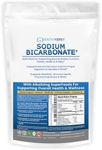 Organic Use Sodium Bicarbonate Alkaline Supplement for Alkalinity. Support Kidney & Stomach Acid Neutralizer w/Alkaline Superfoods. Sodium Bicarbonate Powder Kidney Immune Support Antacid Sport 1.5LB