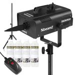 beamz 900W Snow Machine Kit with Mounting Stand & 20L Fluid – Professional Artificial Snow Effect Set for Parties, Christmas, Events & Home Use – Complete Lighting & Effects Solution, 2m Reach