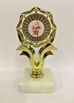 A1 PERSONALISED GIFTS Father Christmas Santa Trophies Gold