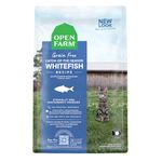 Open Farm Catch-of-The-Season Whitefish Grain-Free Dry Cat Food, Wild-Caught Fish Recipe with Non-GMO Superfoods and No Artificial Flavors or Preservatives, 8 lbs