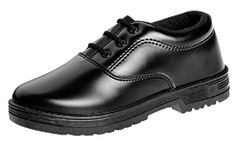 Liberty Boy's School Shoes with Laces Black