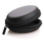 Advance Hard Carrying Case Portable Protection Storage Bag for Earphone Headset Headphone Black