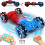 Nitigo Remote Cars for Kids Ages 4-8, Toys for Ages 5-7, Birthday Gift for 4 5 6 7 8-13 Years Old, Gesture Sensing RC Stunt Car with Lights, Remote Control Car for Boys 8-12, for Kids