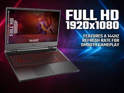 Acer Nitro 5 Gaming Laptop – 15.6" FHD, Intel Core i5, 8GB RAM, 512GB SSD