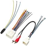 RED WOLF Radio Wiring Harness RCA P