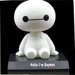 DANUC 2015 New Pop Big Hero 6 Baymax Cute Cartoon Bobblehead Doll Toy Car Accessories/Dashboard Bobblehead for Car/ Interior Decoration, Bobble Head Toy, Kid's Gift