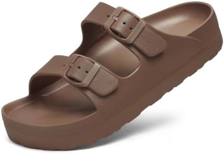 Goosecret Women's Comfortable Arch Support Walking Platform Sandals