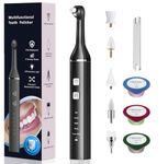 Tooth Polisher, Electric Teeth Polisher Teeth Cleaning kit Stain Removal, Teeth Stain Remover Tool with 5 Brush Heads,3 Polish Pastes IPX6 Rechargeable