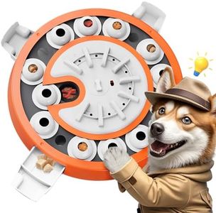 virtulance Dog Puzzle Toy, Level 3 in 1 Brain Mental Stimulation Dog Puzzles for Smart Dogs, Interactive Treat Dispenser Cognitive Enrichment Toys Puppy Puzzle Game for Mind Boredom