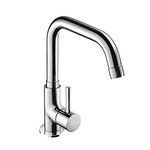 KOHLER cuff Deck-mount single-handle cold-only premium kitchen faucet, with swivel spout for easy reach