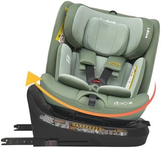Jovikids i-Size 360° Girevole Seggiolino Auto 0-36 kg, Seggiolino Isofix Top Tether, ECE R129/E4 40-150cm dalla Nascita a Circa 12 anni