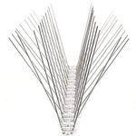 Yaheetech 5M/16.4FT/10Pcs Stainless Steel Bird Spikes/Pigeon Spikes/Wall Fence Spikes/Pigeon Repeller Deterrent