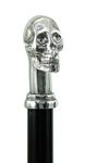 CAVAGNINI ITALY-Walking canes elegant Skull handle walking stick HandMade in Italy Delivered in 8 days. Customizable lenght color tip