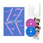 SEVENTEEN - BEST ALBUM [17 IS RIGHT HERE] (DEAR Ver. - Random Ver.) Ounbox + Hardcover Binder + Booklet + Lyric Book + CD-R + Random Photocard + 2 Pin badges + 4 Extra Photocards