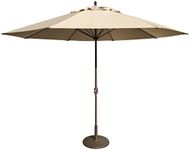 Tropishade 11' Umbrella with Premium Beige Olefin Cover