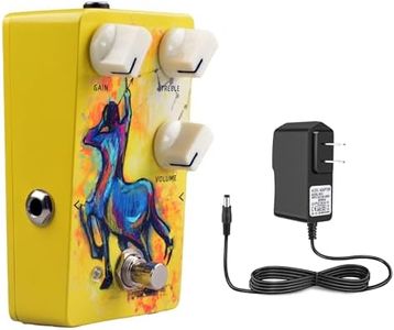 AZOR SAG Over Drive Analog Overdrive Pedal with Guitar Power Supply