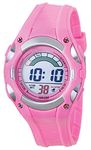 Time Up Digital LCD Display Alarm & Night-Vision Watch for Kids-MR-8528019-B Pink