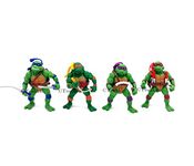 Trunkin Rubber Teenage Mutant Ninja Turtles Mike Raph Leo Don(Multicolor) Figure Figurine 4Pcs