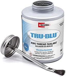Rectorseal 31431 Pint Brush Top Tru-Blu Pipe Thread Sealant , Blue