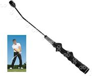 YINETTECH Professional Swing Grip Trainer Warm Up Training Aid Practice Club Indoor Compatible with Golf