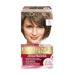 L'Oréal Paris Excellence Crème Hair Dye with Hyaluronic Acid, Light Brown E, Hair Color for Women, 100% Grey Coverage, Long Lasting Rich Colour, Hair Dye Kit, 1EA