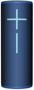 Ultimate Ears MEGABOOM 4 Portable Waterproof Bluetooth Speaker with Powerful 360-Degree Sound and Thundering Bass, Floating Speaker with 20-Hour Battery and 147ft (45m) Range - Blue