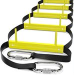 Fire Escape Ladder 3 Story | Rope Ladder Fire Escape for Homes 3rd Floor | Portable, Foldable & Compact | Emergency Ladder Suitable for Balcony & Windows | Survival Tool in Case of Fire Brake