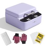 HTVRONT Phone Case Heat Press Machine - Phone Case Auto Heat Press with 3D Vacuum Heat, Precise Temperature Sublimation Phone Case Press Machine for Badges, Coasters, etc. (Compatible with iPhone)